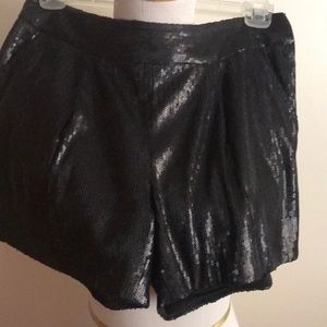 Sequined evening shorts Size 2